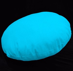 navy round cushion