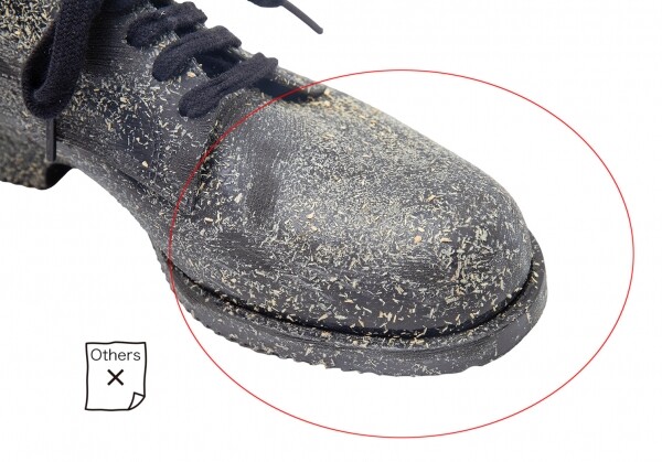 COMMEdesGARCONS ×melissaシューズ 24.5～25.0㎝位 COMME des GARCONS melissa Sawdust Pasted Rubber Shoes Size