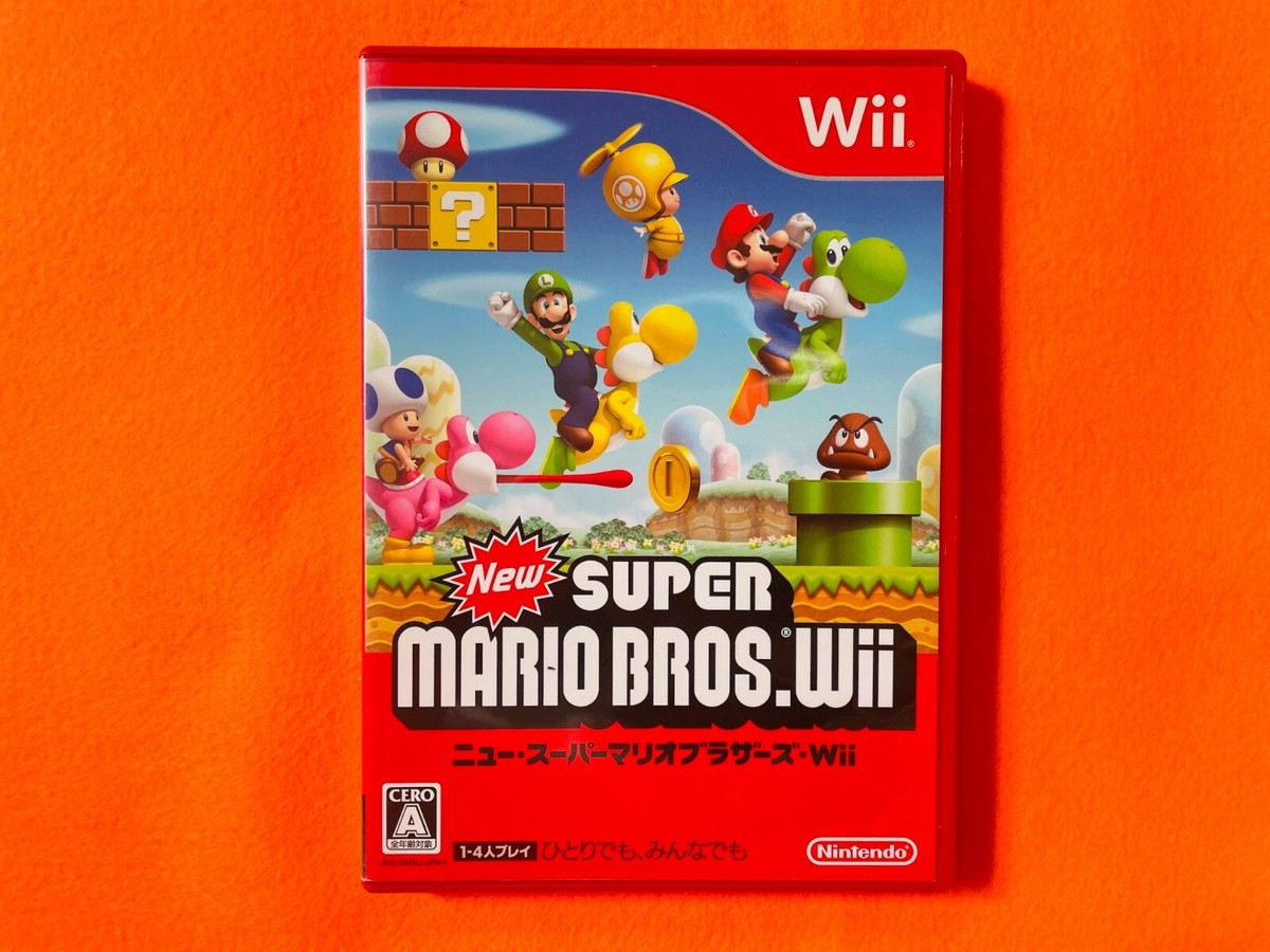 Nintendo Wii Game - New Super Mario Bros. Wii (Nintendo Wii