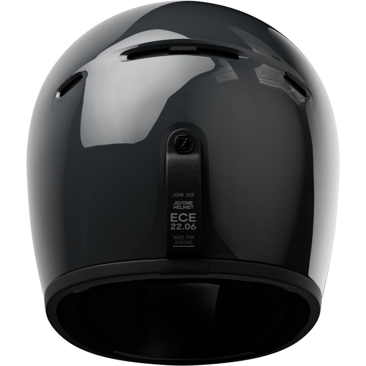 Retro Motorcycle Helmet S - John Doe JD/ONE Signature Black Retro Motorcycle Helmet S - John Doe JD/ONE Signature Black