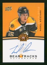 2023-24 CENTENNIAL BOSTON BRUINS NOEL ACCIARI BEAR TRACKS AUTO BT-NA 98024