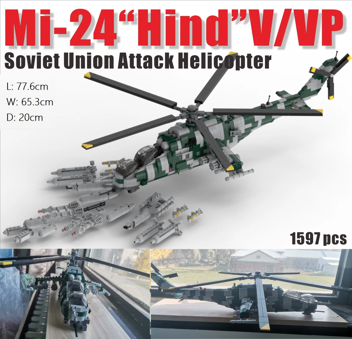 Lego hind hot sale helicopter