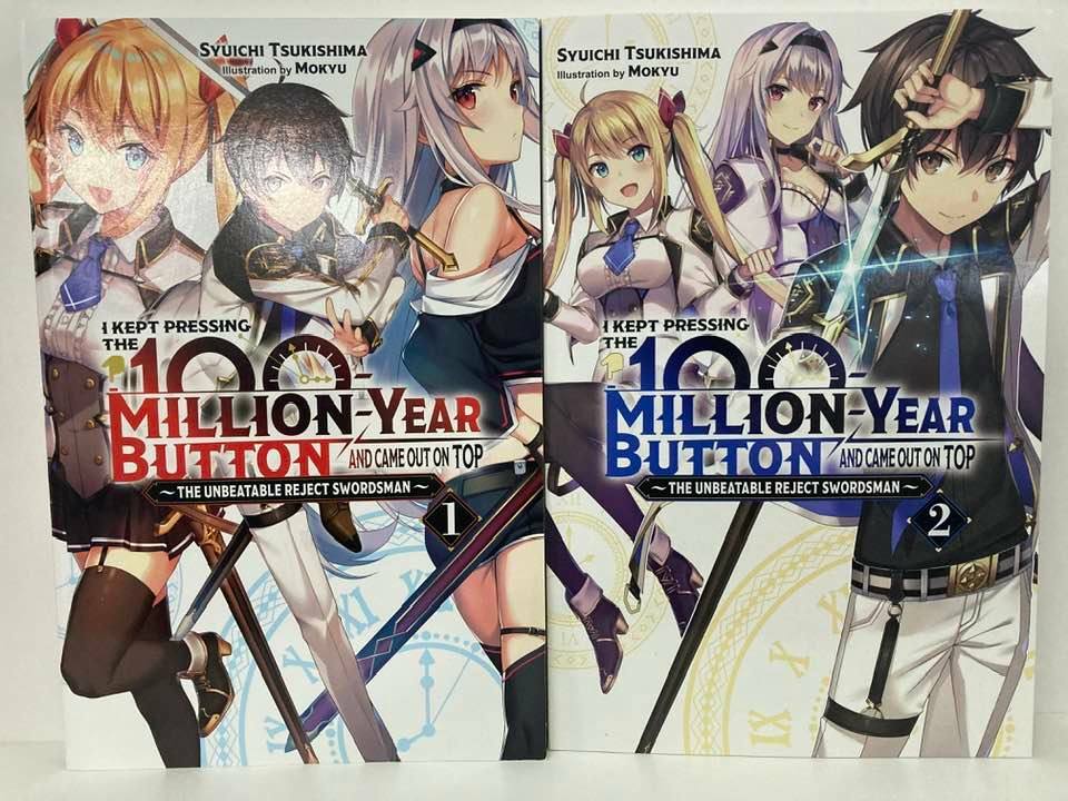 KEPT PRESSING 100-MILLION YEAR BUTTON LIGHT NOVEL SC VOL 1,2