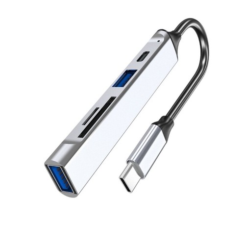 Adaptateur USB Type C Vitesse Rapide Multiple USB Hub Extension 5 Ports pour - Photo 3/12
