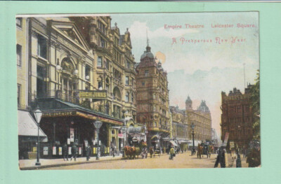 Vntge London postcard - High Jinks at the Empire Theatre, Leicester Square - Unp