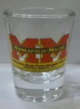 Minneapolis Moline 1½ Shot Glass