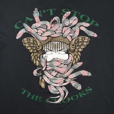 Crooks Castles Medusa T-shirt Mens Size Medium Black Work Wear Cant Stop  Snake