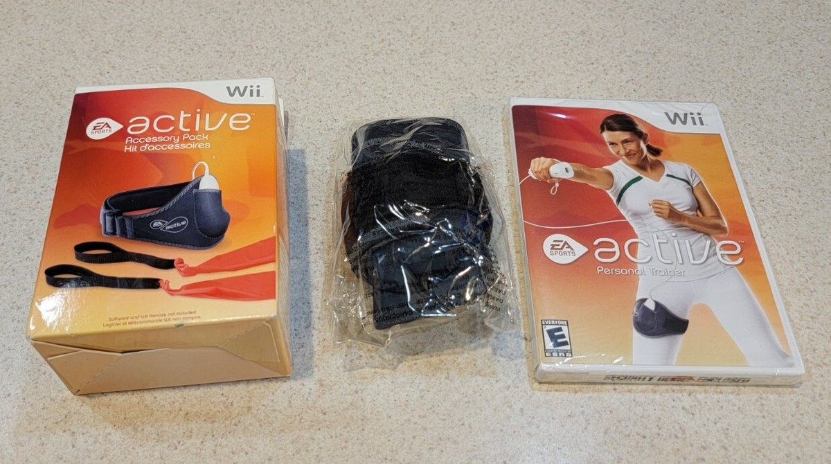 Nintendo Wii Active Accessory Pack Leg Strap & Resistance