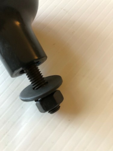 STEERING KNOB WITH 8mm THREADED BOLT - SUITS FORKLIFT - TELEHANDLER - HOTROD - Picture 3 of 10