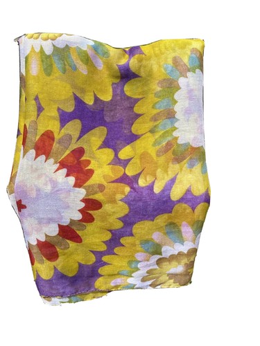 Viscose Floral Bolero Shrug Cape Scarf 
