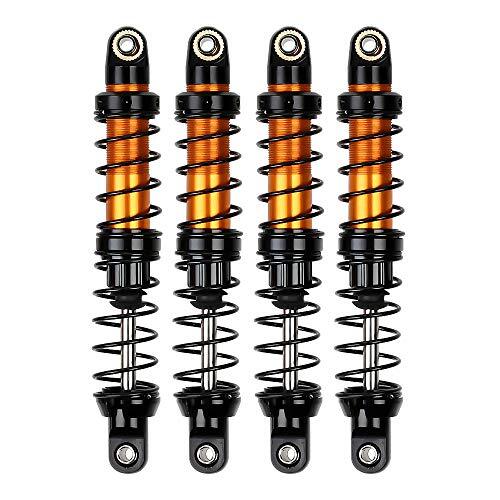 INJORA RC Amortisseur 4pcs RC Accessoire RC Shock Absorber pour 1/10 RC Crawler