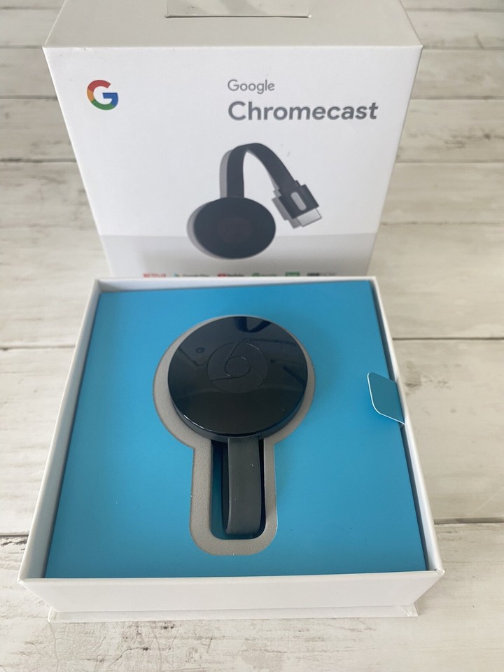 Google Chromecast Media Streamer 2nd Generation GA3A00093A14Z01 Black