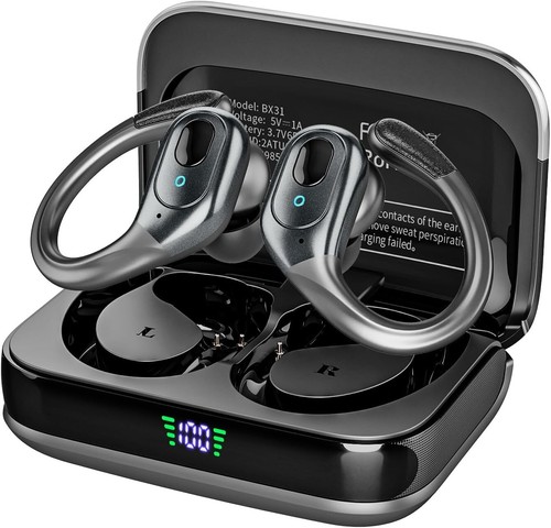 Wireless Earbuds Bluetooth Headphones, 75H Playtime Ear Buds with IP7 Waterproof