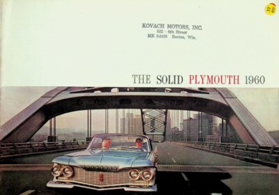 293294) Plymouth Fury Belvedere Savoy - USA - Prospekt 1960