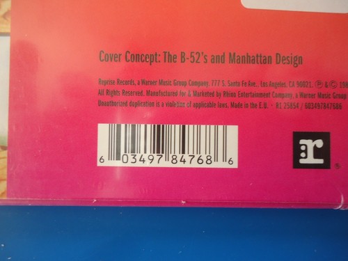 The B-52's Cosmic Thing LP (2020) NEW - 第 3/3 張圖片