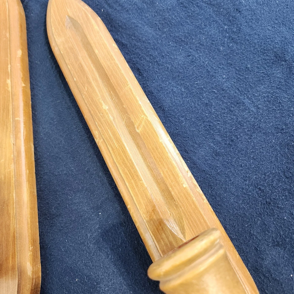 Cornwall Wooden Wall Candle Sconces Mid Century Modern Taper Holders Made in USA - Image 2 of 4