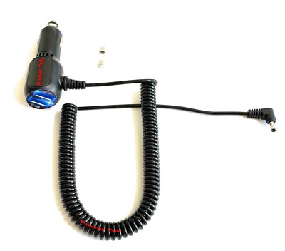 CAR Coiled Power Cord with USB for Cobra RAD 480i, RAD 380 Radar