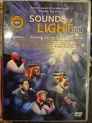 SOUNDS OF LIGHT CONCERT 2010 DVD HUMAN APPEAL INTERNATIONAL CHARITY MUSLIM MUSIC
