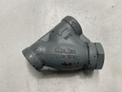 Mueller 2'' NPT WCB Wye Y Strainer Valve FH