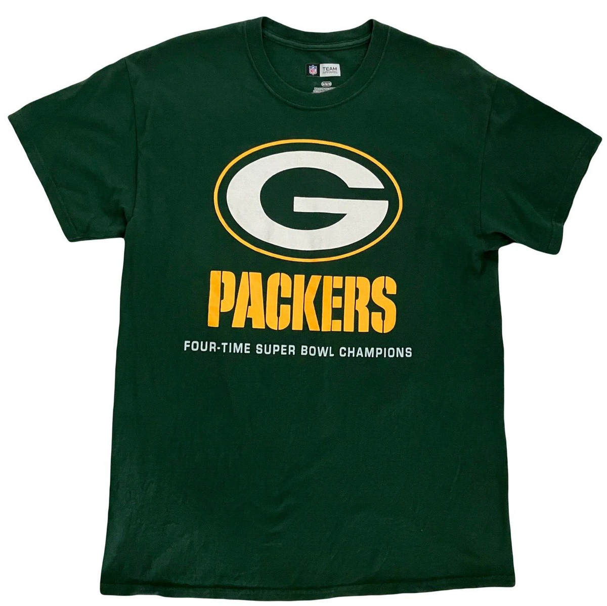 NFL Green Bay Packers Time Super Bowl Champions Short Sleeve T