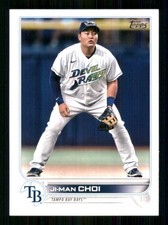 2022 Topps #183 Ji-Man Choi Tampa Bay Rays 62887