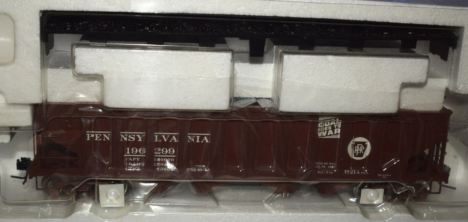 Atlas 7783 H21a Hopper Car 2 Pack Pennsylvania PRR Goes to War NEW in Box 2-Rail - Image 2 of 4