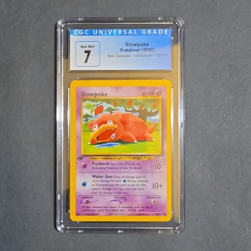 Slowpoke (1st Edition) graded CGC 7 for sale on eBay