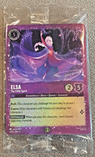 Disney Lorcana TCG Elsa The Fifth Spirit 6/P3 Glimmer Foil Promo SEALED
