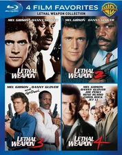 Lethal Weapon Collection Blu-ray Mel Gibson NEW