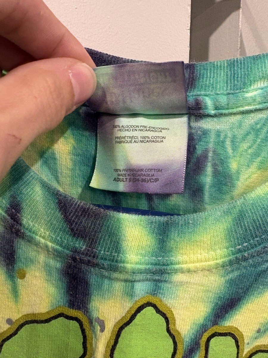 Set Your Goals Band  T-Shirt Green Mens Small View 4