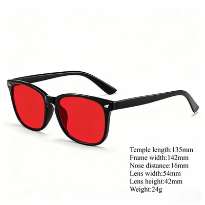 Anti Blue Light Glasses Red Lens Better Sleep Gaming Computer UV400