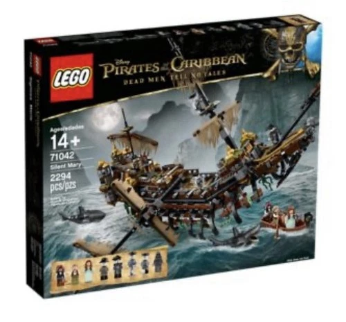LEGO Silent Mary 71042 2294 pcs Complete Set Box Pirates of the Caribbean