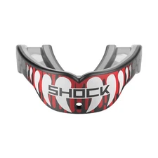 Shock Doctor Mouthguard GEL MAX POWER (Red Drip Fangs) , Football ADULT 11+