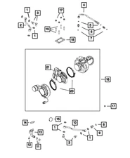 Genuine Mopar Female Fitting 68005447AA