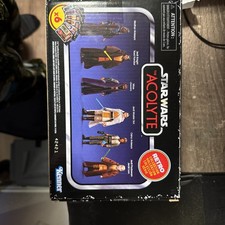 STAR WARS Retro Collection The Acolyte Multipack  3.75 Inch  Light Box Damage