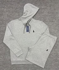 MEN Polo Ralph Lauren pullover Shorts Set, GRAY, S