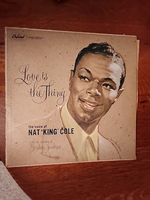 Nat ''King'' Cole   Love Is The Thing Lp W824 Vinyl 1957 US Capitol Records 