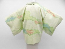 Japanese Vintage Haori Jacket Silk ALL-Shibori eb-1293