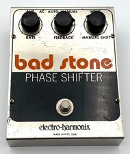 Vintage 70s Electro-Harmonix Bad Stone Phase Shifter Guitar Pedal EHX *Tested*
