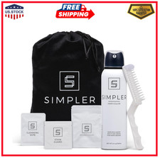 Simpler Hair Color for Men Kit for Full Gray Coverage, Dark Brown Color - Safe