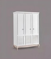 Kleiderschrank Schrank MöBel Schlafzimmer SchräNke Holz Loft Einrichtung Weiß