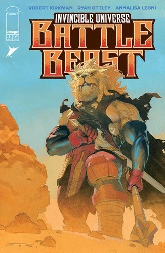 INVINCIBLE UNIVERSE BATTLE BEAST #5 CVR F 1:100 ESAD RIBIC VAR 6/25/25 PRESALE