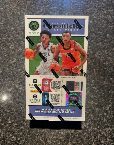 2022/23 Panini Chronicles Draft Picks Collegiate Basketball Hobby Box