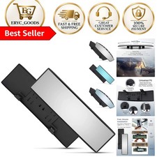 Universal 12-inch Wide Angle Rear View Mirror - Perfect For Baby Monitoring