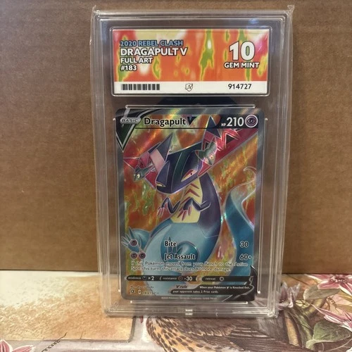 Dragapult V 183/192 ACE graded card