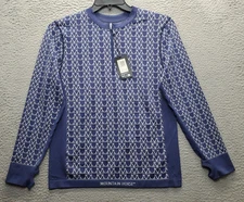 Mountain Horse Equestrian Magic Tec Top Womens L/XL Multicolor Thumb Hole Sleeve