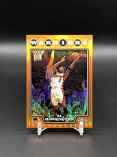 2008 Topps Chrome - Al Harrington - Orange Refractor /499 - Warriors Match