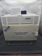 Undisplayed Danbury Mint 1948 Indian Chief Panhead Motorcycle 1:10 Scale,NO COA