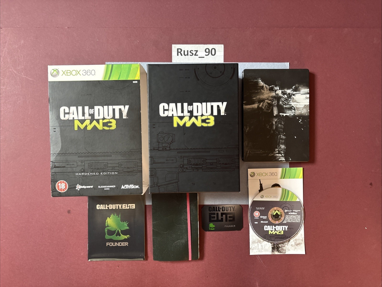 Call of Duty Modern Warfare 3 Hardened Edition Xbox 360 Steelbook & Journal CIB