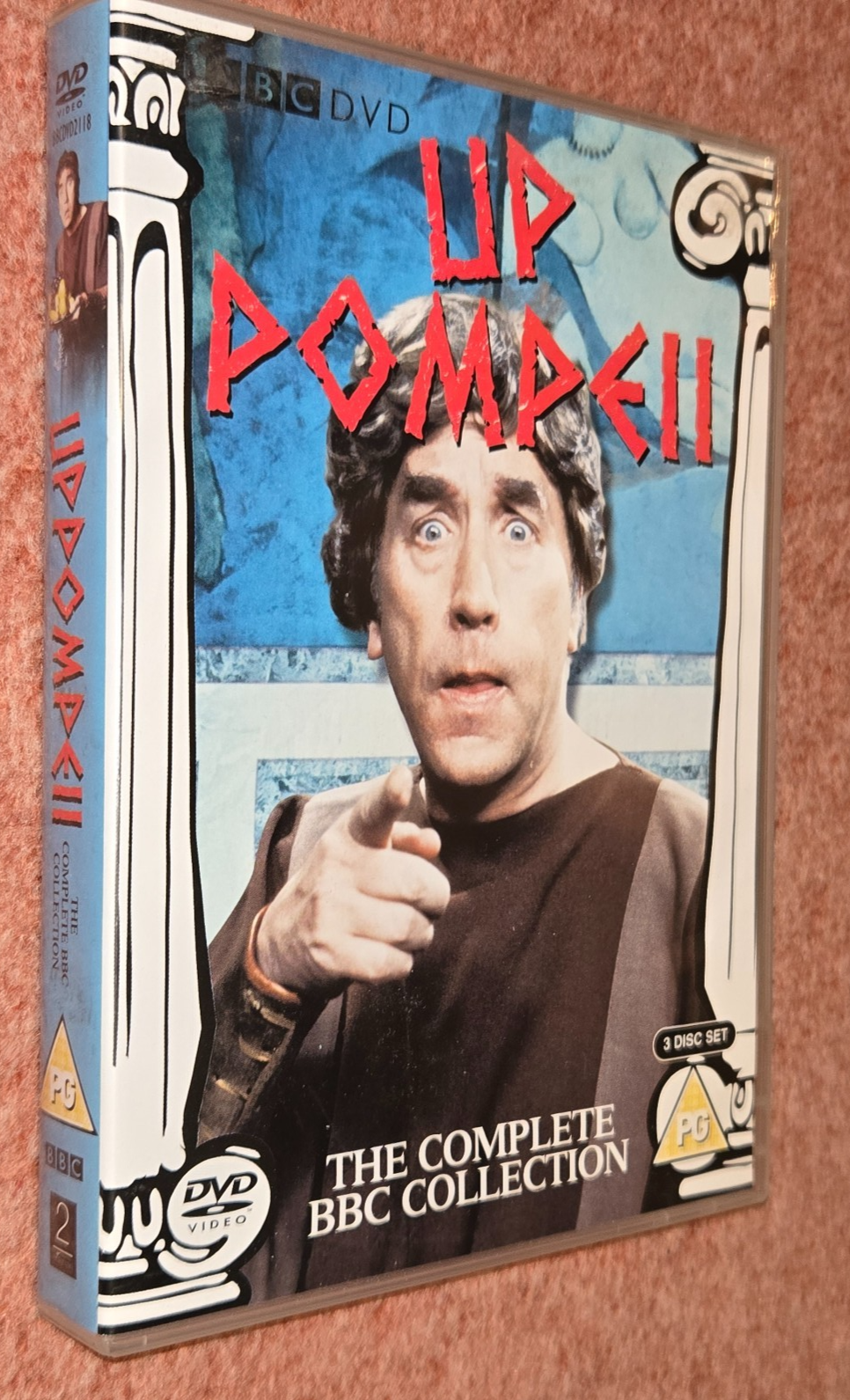 Up Pompeii The Complete Collection Series 1 & 2 DVD Frankie Howerd Region 2, 4